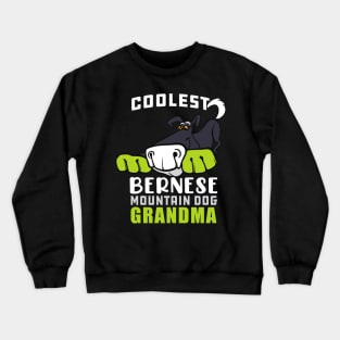 Coolest Bernese Mountain Dog Crewneck Sweatshirt